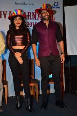 Neha Sharma, Jackky Bhagnani at the Promotion of Youngistaan at the 2014 Goa Carnival on 17th Feb 2014 (95)_5302f54dcda2d.JPG