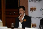 Shahrukh Khan at Living with KKR documentry on discovery Channel in Mumbai on 20th Feb 2014 (12)_5306199bd4ce2.jpg