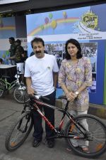 Priya Dutt at Cycle Race Event in Mumbai on 23rd Feb 2014 (26)_530ae8f316820.JPG