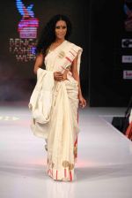 Model walk the ramp for Mona Pali at Bengal Fashion Week on 23rd Feb 2014 (29)_530c9f1603a93.jpg
