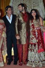 Shahrukh Khan at Rajiv and Megha_s wedding reception in Sahara Star, Mumbai on 25th Feb 2014 (161)_530dd495b37e2.JPG