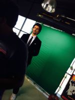 Kunal Kapoor shooting for a promo video for the Ghanta Awards (2)_5311c45f67492.JPG