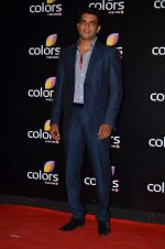 Sharad Kelkar at Colors red carpet in Grand Hyatt, Mumbai on 1st March 2014 (310)_531304951e04f.JPG