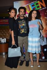 Raj kummar Yadav, Lisa Haydon, Kangana Ranaut at Queen film screening in PVR, Mumbai on 3rd March 2014 (86)_53159ccb066bd.JPG