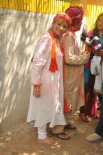 Shabana Azmi, Javed Akhtar at Shabana_s Holi Celebration in Mumbai on 17th March 2014 (132)_5327e5dac0070.JPG