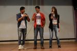 Izabelle Liete, Tanuj Virwani, Aditya Seal at Purani Jeans promotions at Thadomal College in Bandra, Mumbai on 23rd March 2014 (103)_53301cb498adf.JPG