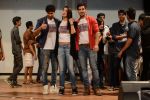 Izabelle Liete, Tanuj Virwani, Aditya Seal at Purani Jeans promotions at Thadomal College in Bandra, Mumbai on 23rd March 2014 (61)_53301cb16d8ac.JPG