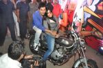 Varun Dhawan takes Ekta Kapoor for a bike ride to promote Main Tera Hero in Goregaon, Mumbai on 31st March 2014 (1)_533aa52e508e2.JPG