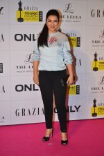 Tisca Chopra at Grazia Young awards red carpet in Mumbai on 13th April 2014 (557)_534bb807899cb.JPG