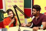 Alia Bhatt and Arjun Kapoor at Radio Mirchi Mumbai studio for the promotion of 2 States_534e179fdce8a.JPG