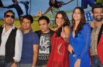 Mika Singh, Ram Sampath, Sona Mohapatra,Izabelle Leite at the Audio release of Purani Jeans in HRC, Andheri, Mumbai on 16th April 2014 (13)_534fb91f1f308.JPG
