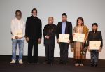 Director Nitesh Tiwari, Amitabh Bachchan, Shri Pranab Mukherjee, Bhushan Kumar, Renu Chopra, Parth Bhalerao_53523cf5a88dc.jpg