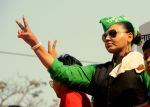 Rakhi Sawant (Candidate of Rashtriya Aam Party from North West Mumbai) during her finale rally (10)_5355f5eed83bd.JPG