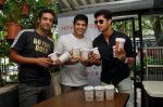 Olympian Swimmer Rehan Poncha, HP Founder Rohan Mirchandani, Actor Tanuj Virwani at the Launch of Hokey Pokey Ice-creams in Retail Packs on 26th April 2014 (3)_535e03488f024.jpg