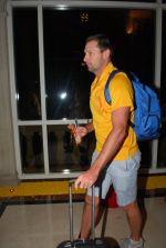Cricketers snapped at ITC hotel on 8th May 2014 (15)_536cb1e96f64d.JPG