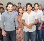 Akkineni Nagarjuna Family at sai baba Temple on 22nd May 2014 (43)_537ef3d4d8e81.jpg