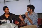 Akshay Kumar with Aditya Thackeray to launch Women safety defence centre in Andheri Sports Complex, Mumbai on 6th June 2014 (25)_5392ffe9d3e6b.JPG