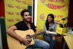 Armaan Jain and Deeksha Seth at Radio Mirchi Mumbai studio for promotion of Lekar Hum Deewana Dil (7)_539274dc335eb.jpg