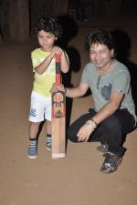 Kailash Kher at celebrity cricket match in Juhu, Mumbai on 6th June 2014 (14)_539300b9bb81b.JPG