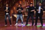 Riteish Deshmukh,Sajid Khan, Saif Ali Khan,  Ram Kapoor at the Promotion of Humshakals on the sets of Comedy Nights with Kapil in Filmcity on 6th June 2014 (8)_539303280c511.JPG