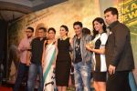 Kareena Kapoor Khan, Armaan Jain, Karisma Kapoor,Deeksha Seth, Karan Johar at the Audio release of Lekar Hum Deewana Dil in Mumbai on 12th June 2014 (51)_539af6ab536a6.jpg