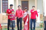 Sumeet Raghavan, Vinay Rohrra, Sujay Bhagwe, Rupali Bhosale at Transformers integration with Sab TV serial Bade Door Se Aaye Hain in Malvani, Mumbai on 16th June 2014 (66)_53a0294cc7d73.JPG