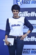 Mandira Bedi at Gillette promotional event in Andheri Sports Complex on 17th June 2014 (4)_53a180fe8aa25.JPG