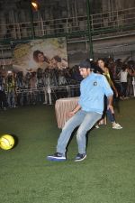 Ranbir Kapoor plays soccer with Armaan Jain to promote Lekar Hum Deewana Dil in Chembur, Mumbai on 17th June 2014 (222)_53a178c472d67.JPG