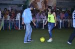 Ranbir Kapoor, Deeksha Seth plays soccer with Armaan Jain to promote Lekar Hum Deewana Dil in Chembur, Mumbai on 17th June 2014 (168)_53a178cfc0077.JPG