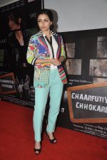 Soha Ali Khan at film Chaarfutiya Chhokare meet in Raheja Classique, Mumbai on 18th June 2014 (32)_53a2a95a59502.JPG