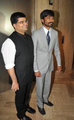 Jitesh Pillaai (Editor-Filmfare Magazine) & Dhanush at the _61st Idea Filmfare Awards 2013_ Press Conference at Park Hyatt Hotel, Chennai_53a3942ecba8d.JPG