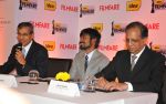 Mr. Tarun Rai (CEO, WWM), Dhanush & Mr. Rajat Mukarji (CCAO, Idea Cellular) at the _61st Idea Filmfare Awards 2013_ Press Conference at Park Hyatt Hotel, Chennai.1_53a3943657b0a.JPG