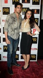 Sidharth Malhotra & Shraddha Kapoor at Ek Villain promotions in Delhi on 19th June 2014 (6)_53a39b46a7bd3.JPG