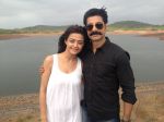 Surveen Chawla, Sushant Singh snapped On the sets of Hate Story 2 on 7th July 2014 (7)_53ba2c1712f17.JPG