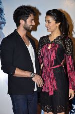 Shraddha Kapoor, Shahid Kapoor at the promotion of Haider on 8th July 2014 (57)_53bbd6730a1f2.JPG