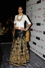 Lisa Haydon walks for Monisha Jaisingh at India Couture Week on 17th July 2014 (1)_53cbbb93885a3.JPG