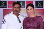 Kareena Kapoor, Ajay Devgan at Singham Returns Promotional Event in Mumbai on 8th Aug 2014 (40)_53e5bad66007f.jpg