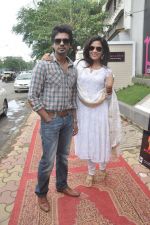 Richa Chadda, Nikhil Dwivedi at Tamanchey film promotions in Malad, Mumbai on 15th Aug 2014 (345)_53ef52f55fb69.JPG
