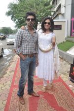 Richa Chadda, Nikhil Dwivedi at Tamanchey film promotions in Malad, Mumbai on 15th Aug 2014 (346)_53ef54b102afd.JPG