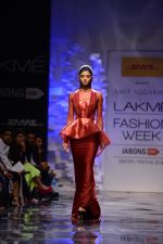 Model walk the ramp for Amit Aggarwal at Lakme Fashion Week Winter Festive 2014 Day 1 on 19th Aug 2014 (1073)_53f463786d315.JPG