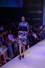 Model walk the ramp for Gen Next Show at Lakme Fashion Week Winter Festive 2014 Day 2 on 20th Aug 2014 (17)_53f467679fd90.JPG