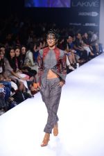 Model walk the ramp for Gen Next Show at Lakme Fashion Week Winter Festive 2014 Day 2 on 20th Aug 2014 (75)_53f467b84092a.JPG