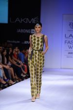 Model walk the ramp for Surendry at Lakme Fashion Week Winter Festive 2014 Day 2 on 20th Aug 2014  (22)_53f48256d0203.JPG