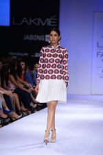 Model walk the ramp for Surendry at Lakme Fashion Week Winter Festive 2014 Day 2 on 20th Aug 2014  (27)_53f4825d7ee09.JPG