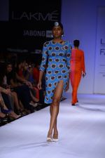 Model walk the ramp for Surendry at Lakme Fashion Week Winter Festive 2014 Day 2 on 20th Aug 2014  (50)_53f4827ccf911.JPG