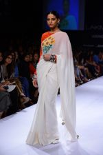 Model walk the ramp for Surendry at Lakme Fashion Week Winter Festive 2014 Day 2 on 20th Aug 2014  (80)_53f482a70aeda.JPG