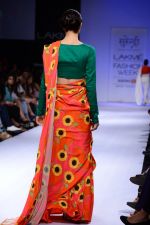 Model walk the ramp for Surendry at Lakme Fashion Week Winter Festive 2014 Day 2 on 20th Aug 2014  (89)_53f482b36e32a.JPG