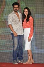 Deepika Padukone, Arjun Kapoor at Shake Your Bootiya Song Launch from the film Finding Fanny in Sheesha Sky Lounge on 21st Aug 2014  (85)_53f74f19eeffd.JPG