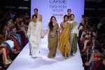 Konkona Sen Sharma walk the ramp for Alavila at Lakme Fashion Week Winter Festive 2014 Day 3 on 21st Aug 2014 (265)_53f73eed3e1f5.JPG