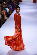 Model walk the ramp for Purvi Doshi at Lakme Fashion Week Winter Festive 2014 Day 3 on 21st Aug 2014 (29)_53f740f919be9.JPG